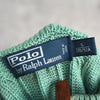 Logo Embroidery Half-zip Cable Knit Sweater