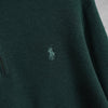 Logo Embroidery Half-zip Sweater