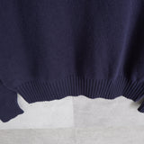 Logo Embroidery Half - zip Sweater - NEWSED