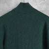 Logo Embroidery Half-zip Sweater