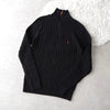 Logo Embroidery Half-zip Sweater｜UNUSED