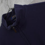 Logo Embroidery Half - zip Sweatshirt - NEWSED