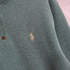 Logo Embroidery Half-zip Sweatshirt