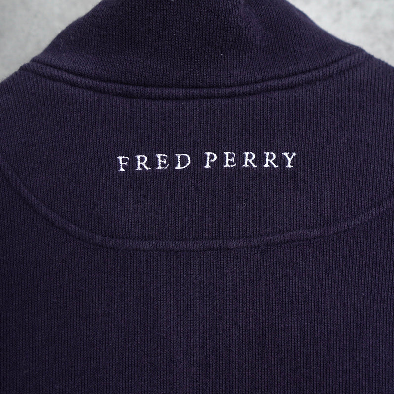 Logo Embroidery Half - zip Sweatshirt - NEWSED