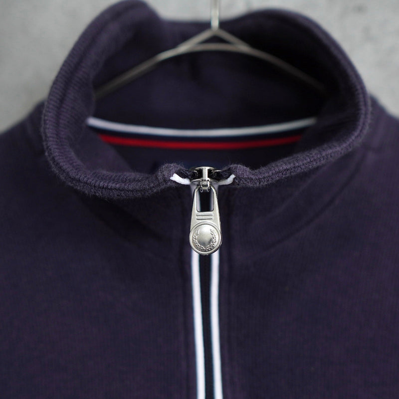 Logo Embroidery Half - zip Sweatshirt - NEWSED