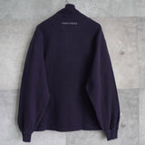 Logo Embroidery Half - zip Sweatshirt - NEWSED