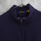 Logo Embroidery Half - zip Sweatshirt - NEWSED