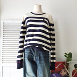 Logo Embroidery High - gauge Sweater - NEWSED