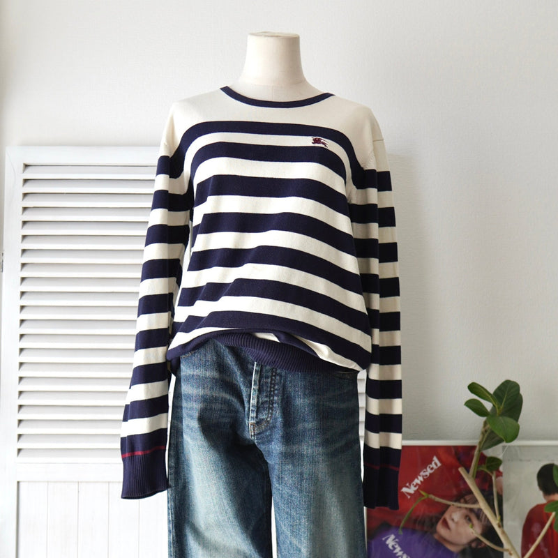 Logo Embroidery High - gauge Sweater - NEWSED
