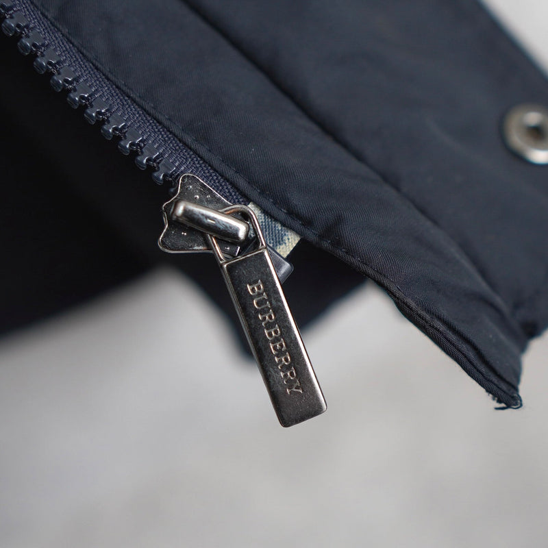 Logo Embroidery High - neck Jacket - NEWSED