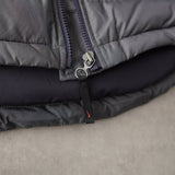 Logo Embroidery Hooded Down Jacket - NEWSED