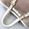 Logo Embroidery Jacquard Hand Bag