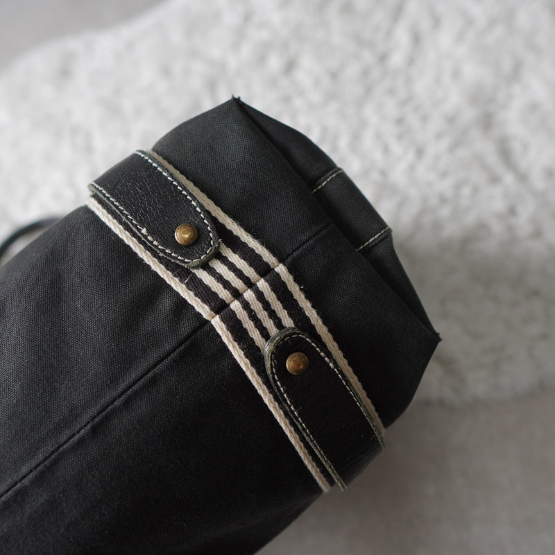Logo Embroidery Line Tote Bag - NEWSED