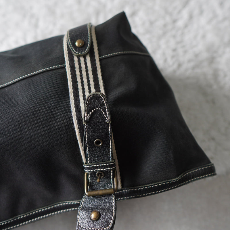 Logo Embroidery Line Tote Bag - NEWSED