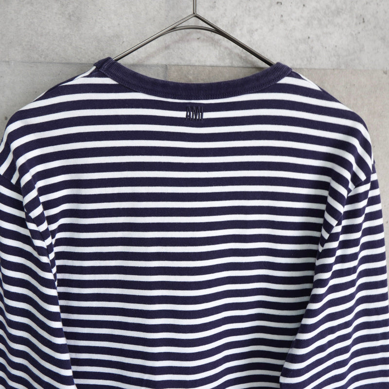 Logo Embroidery Long Sleeve Tee Shirt - NEWSED