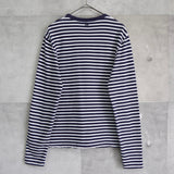 Logo Embroidery Long Sleeve Tee Shirt - NEWSED