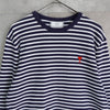 Logo Embroidery Long Sleeve Tee Shirt