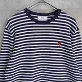 Logo Embroidery Long Sleeve Tee Shirt - NEWSED