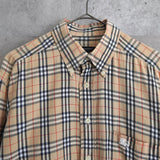 Logo Embroidery Nova Check Shirt - NEWSED