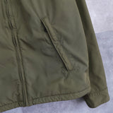 Logo Embroidery Nylon Fleece Blouson - NEWSED