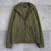 Logo Embroidery Nylon Fleece Blouson