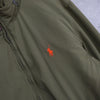 Logo Embroidery Nylon Fleece Blouson