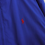 Logo Embroidery Nylon Fleece Jacket - NEWSED