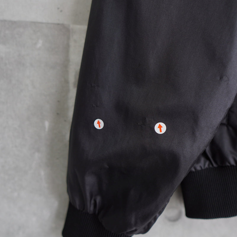 Logo Embroidery Nylon Jacket - NEWSED
