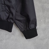 Logo Embroidery Nylon Jacket - NEWSED