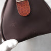 Logo Embroidery Nylon Mini Boston Bag