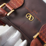 Logo Embroidery Nylon Mini Boston Bag - NEWSED