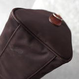 Logo Embroidery Nylon Mini Boston Bag - NEWSED