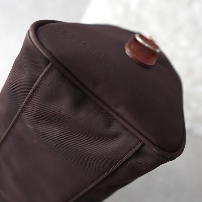 Logo Embroidery Nylon Mini Boston Bag - NEWSED