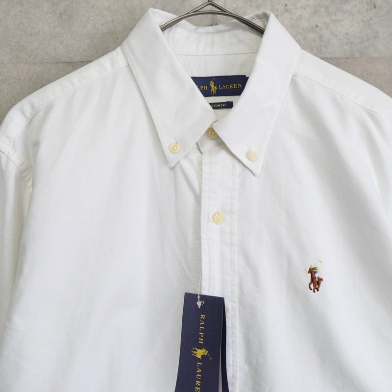 Logo Embroidery Oxford Shirt Unused - NEWSED