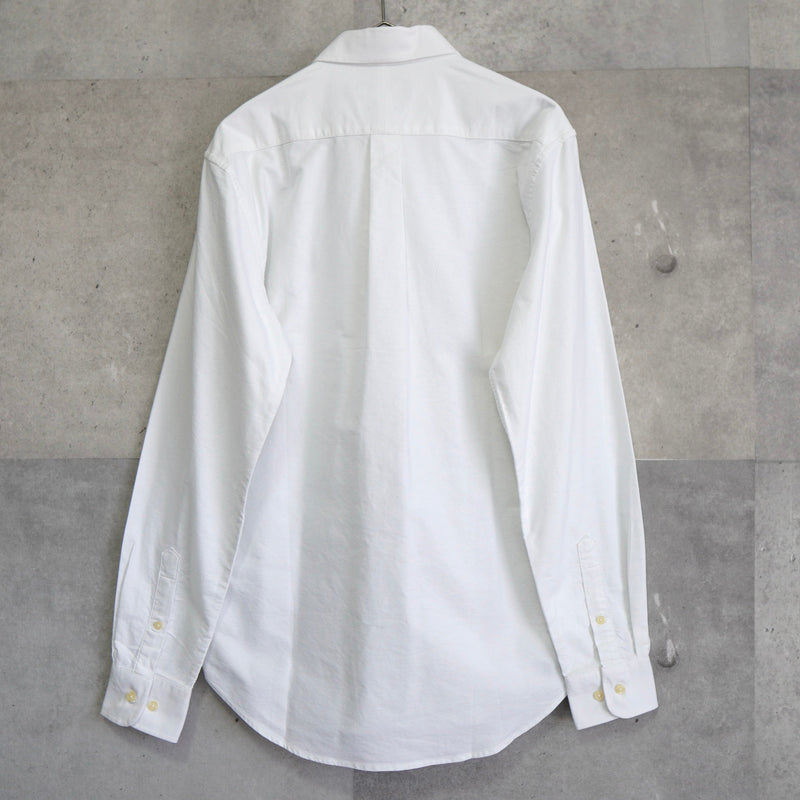 Logo Embroidery Oxford Shirt Unused - NEWSED