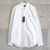 Logo Embroidery Oxford Shirt Unused - NEWSED