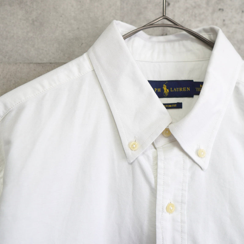 Logo Embroidery Oxford Shirt Unused - NEWSED