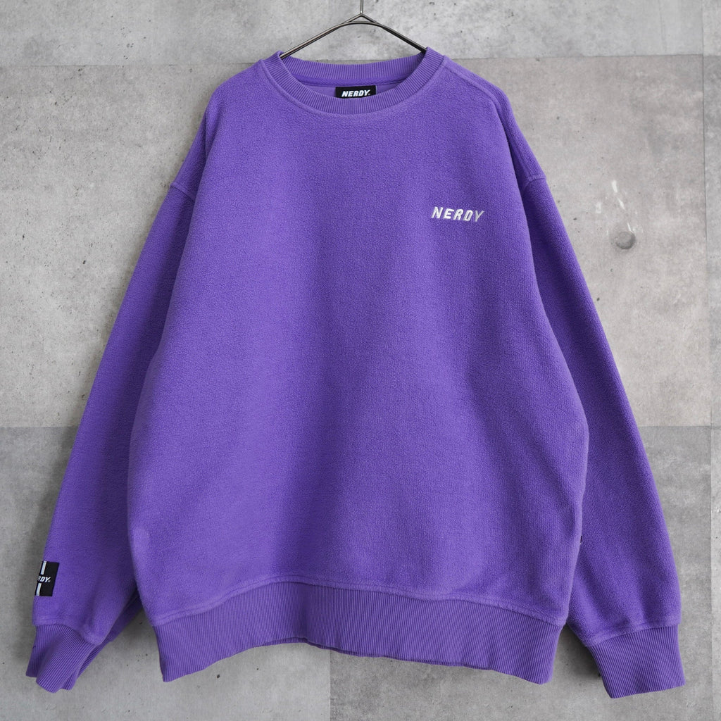 Logo Embroidery Pile Sweatshirt