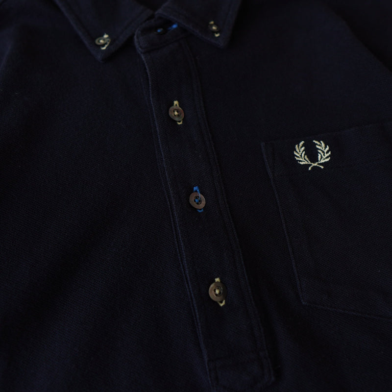 Logo Embroidery Polo Shirt - NEWSED