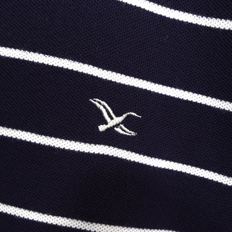 Logo Embroidery Polo Shirt - NEWSED