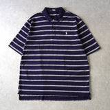 Logo Embroidery Polo Shirt - NEWSED