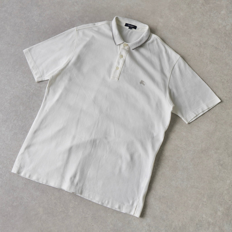 Logo Embroidery Polo Shirt - NEWSED