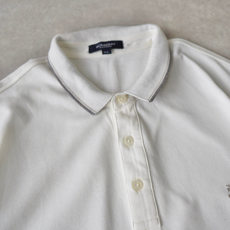 Logo Embroidery Polo Shirt - NEWSED
