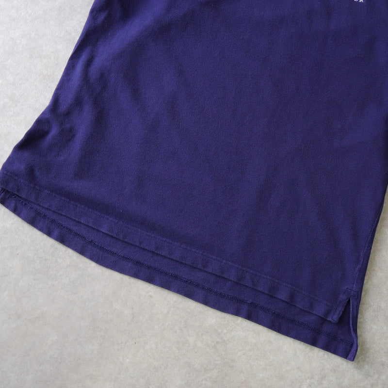 Logo Embroidery Polo Shirt - NEWSED