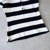 Logo Embroidery Puff Sleeve  Polo Shirt