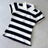 Logo Embroidery Puff Sleeve  Polo Shirt