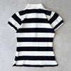 Logo Embroidery Puff Sleeve  Polo Shirt