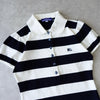 Logo Embroidery Puff Sleeve  Polo Shirt