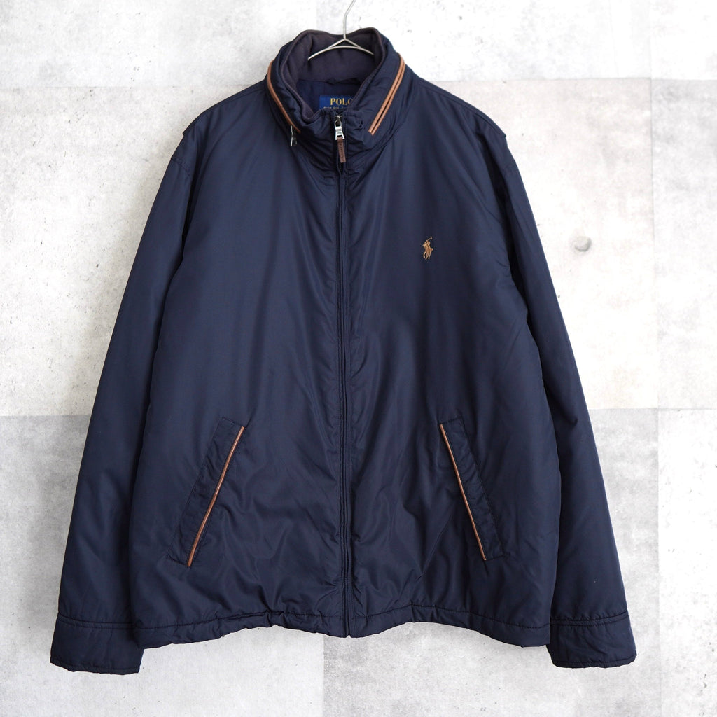 Logo Embroidery Puffer Blouson