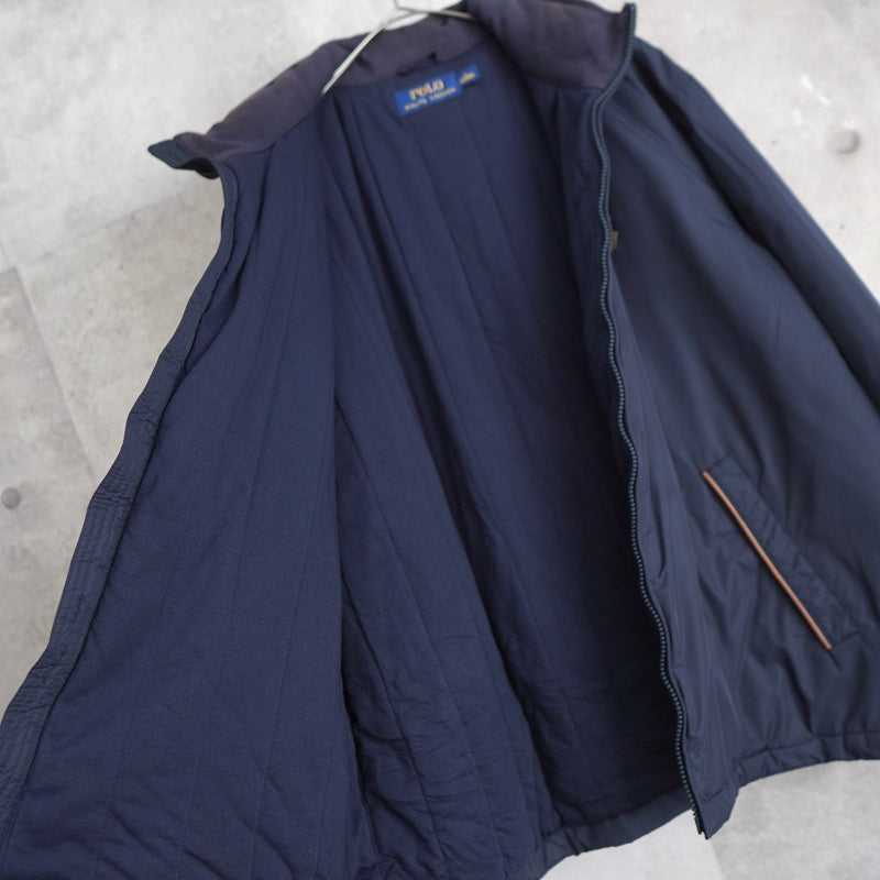 Logo Embroidery Puffer Blouson - NEWSED